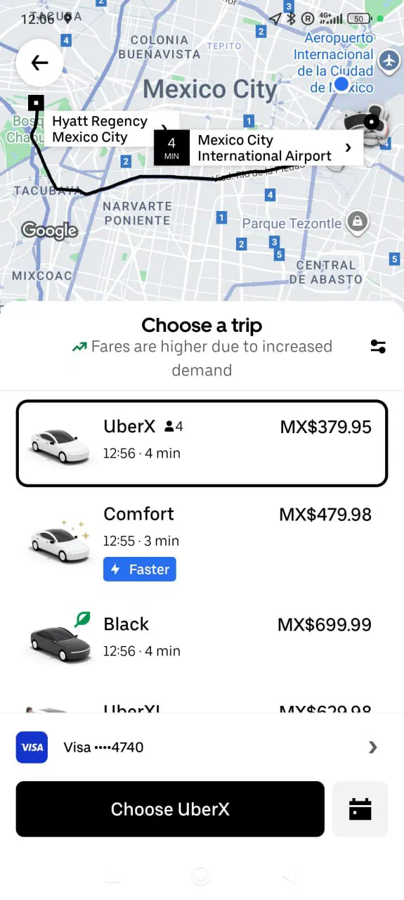 Aguascalientes → Mexico City 🌵 488км