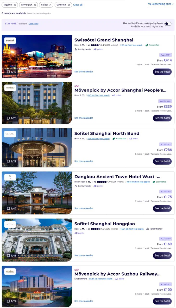 Accor Stay Plus