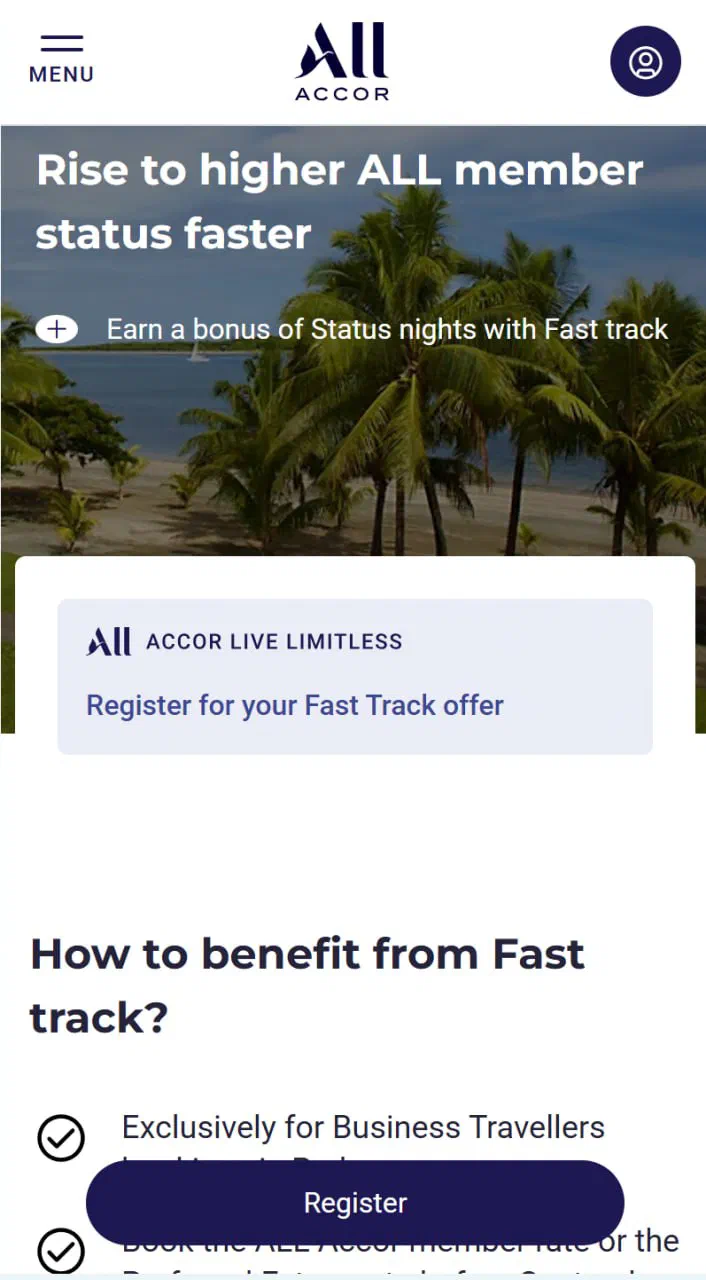 Accor Platinum за 1 ночь